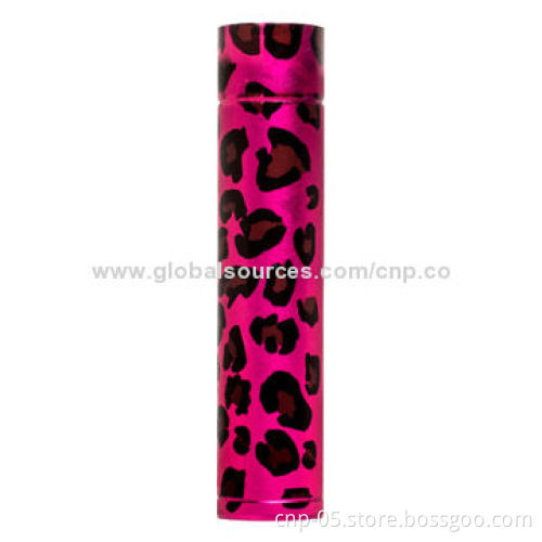 2,800mAh Power Tube, Input and Output by the Same USB Port, Aluminum Housing, Lightweight